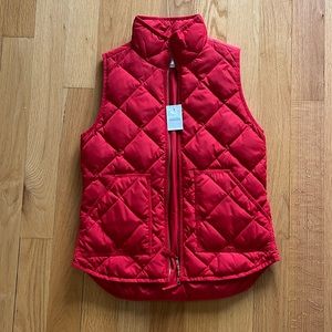 J Crew quilted puffer vest